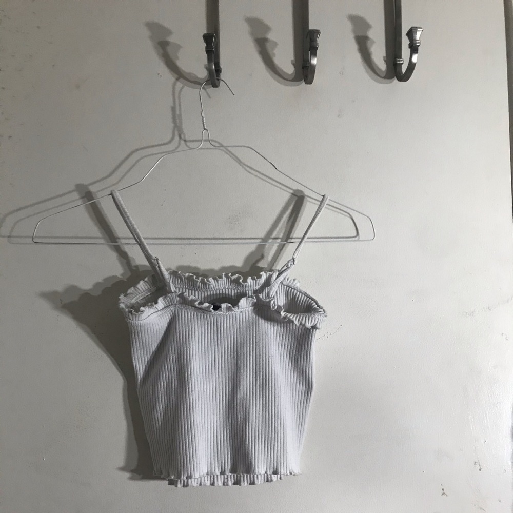 White tank top